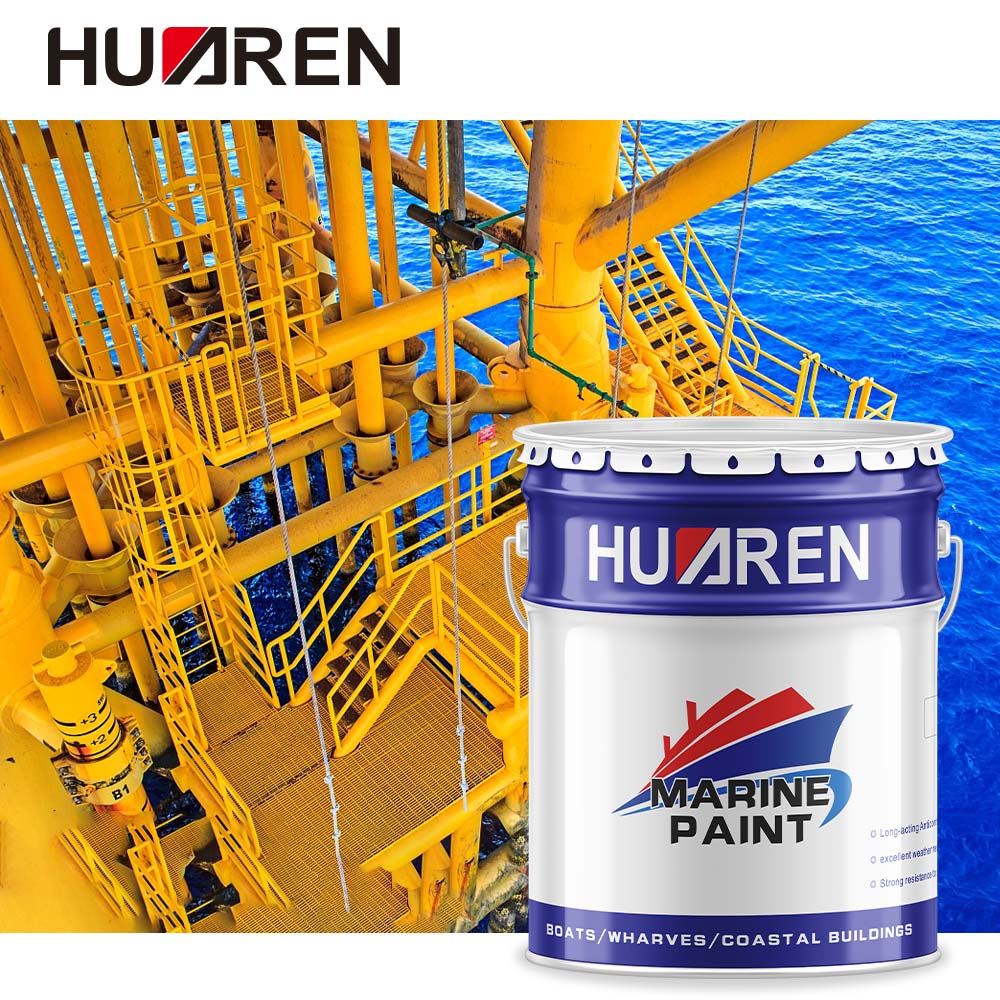 Huaren Single Pack Finish Ship Coating Pintura de borracha clorada
