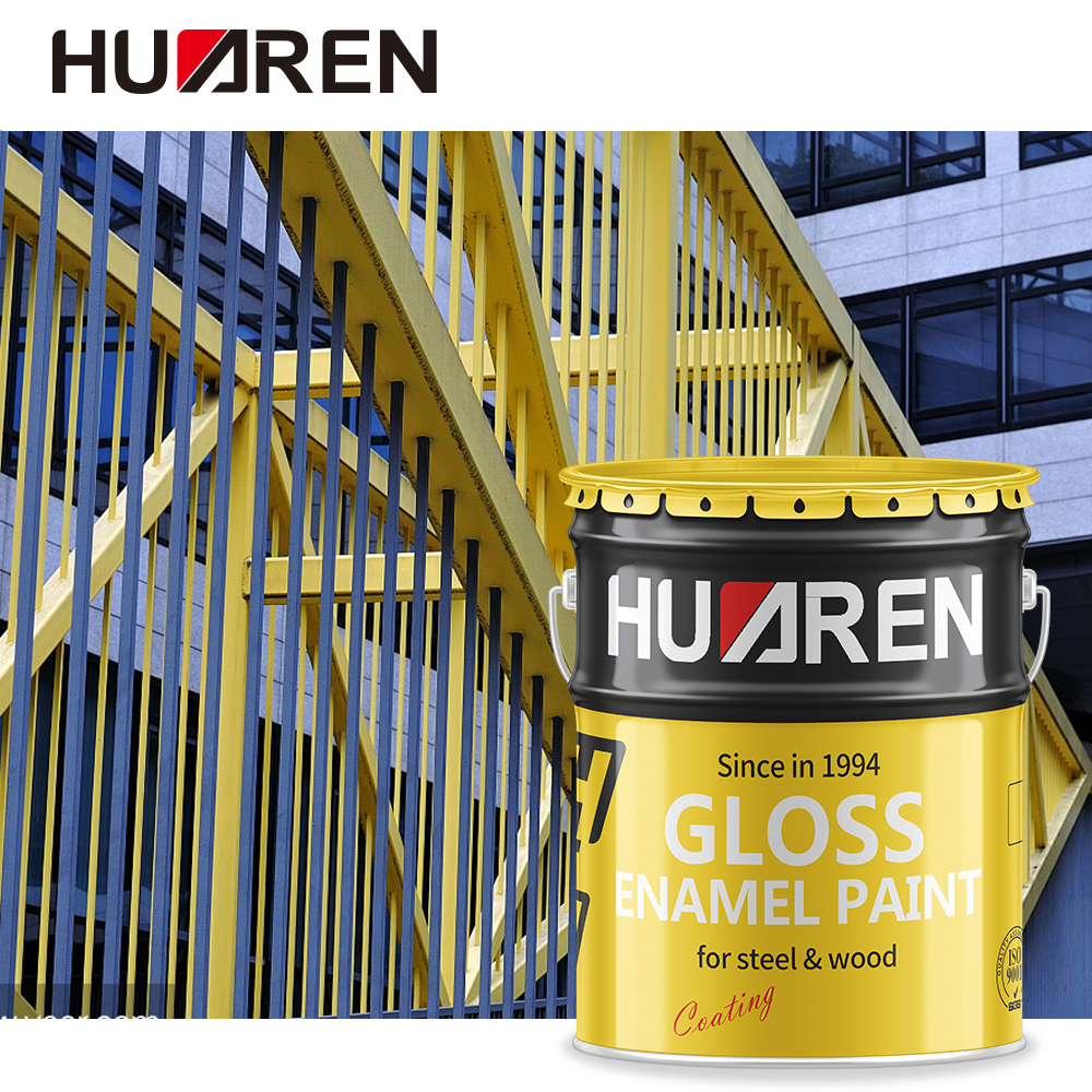 Esmalte alquídico de revestimientos industriales de acero estructural Huaren