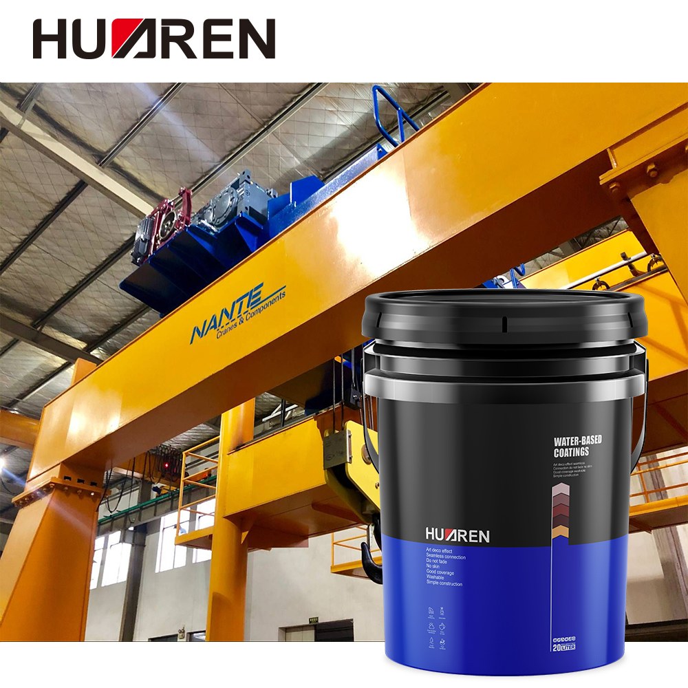 Waterborne industrial paint