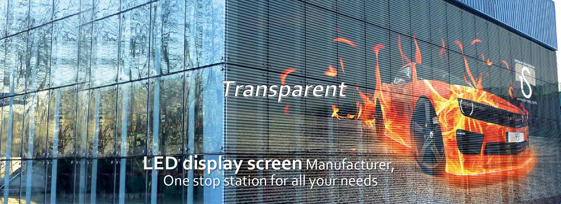 transparent led video wall