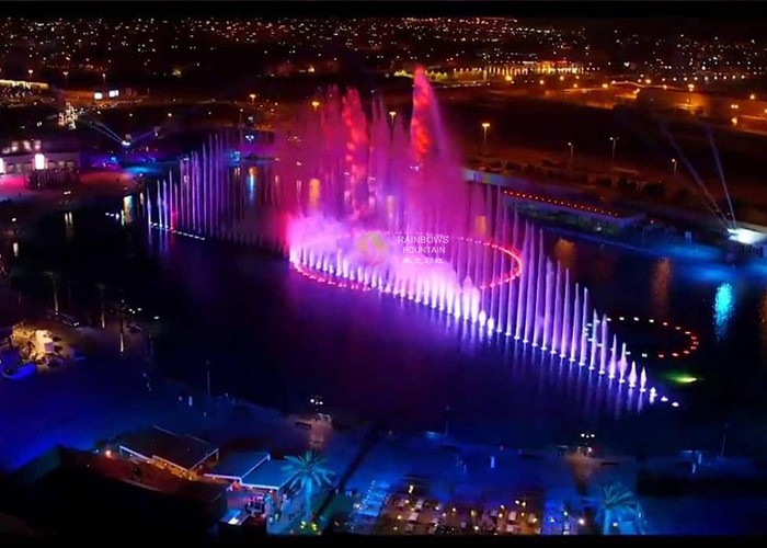 Китай Танцующее водное шоу с лазерным фонтаном для мероприятий, производитель