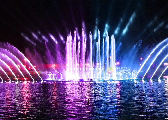 Magic Music Fountain Light Show