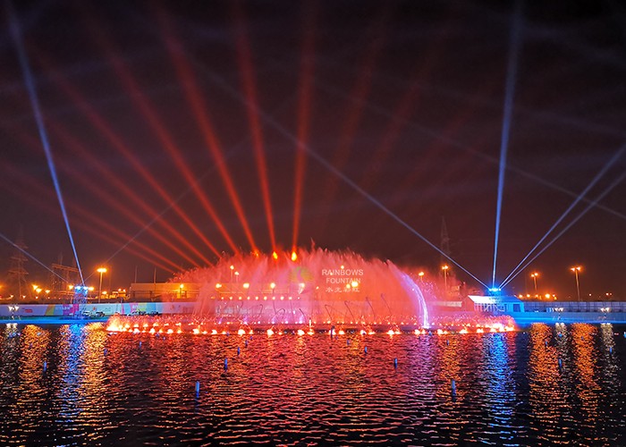Китай Музыкальное светодиодное лазерное водное световое шоу, производитель