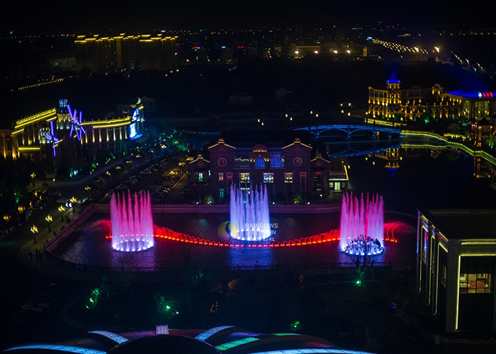 Китай Лазерное шоу на набережной и музыкальный фонтан, производитель