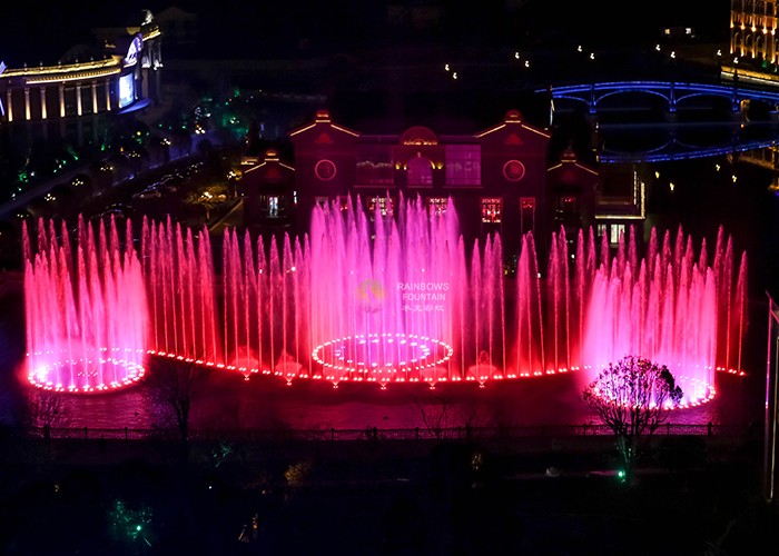Китай Лазерное шоу на набережной и музыкальный фонтан, производитель