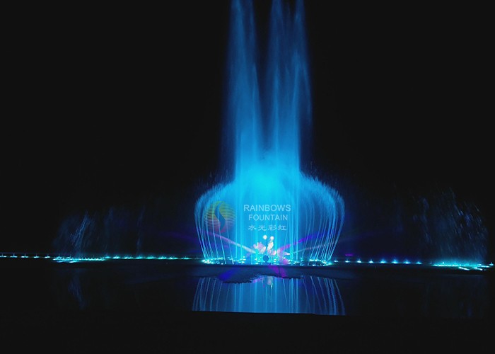 Outdoor 3d Water Screen Projection