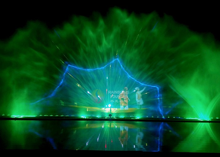 Китай Проект плавучего музыкального танцующего фонтана, производитель