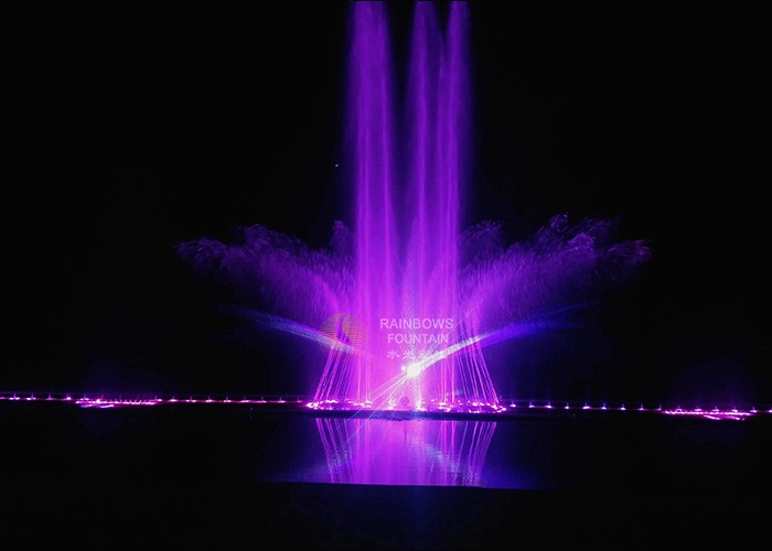 Niesamowite zewnętrzne dekoracyjne fontanny wodne do muzyki