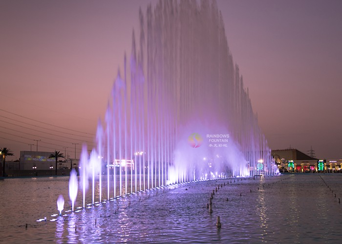 Китай Программируемый музыкальный фонтан с проточной водой, производитель
