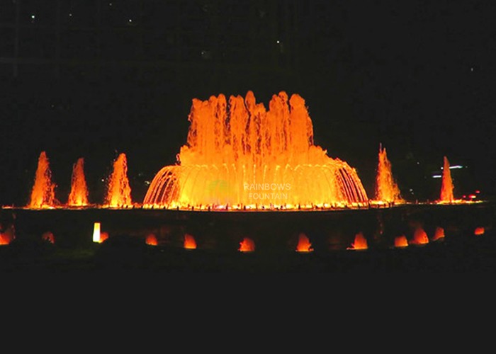 Round Dancing Fountain Building Project