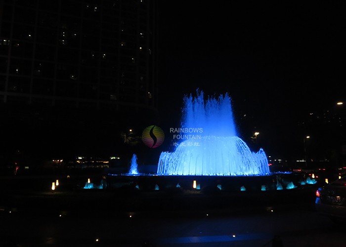 Round Dancing Fountain Building Project