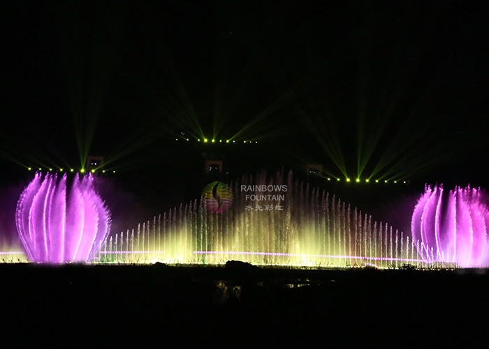Musical Dancing Water Laser Fountain Show