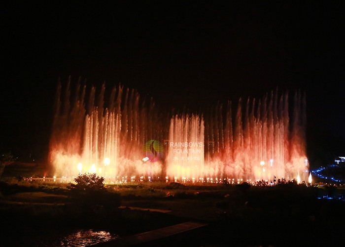 Musical Dancing Water Laser Fountain Show