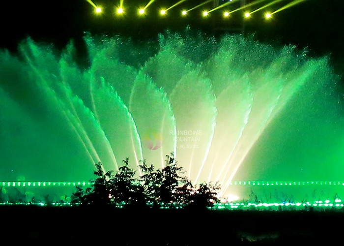 Beautiful Big Lighted Outdoor Water Fountains