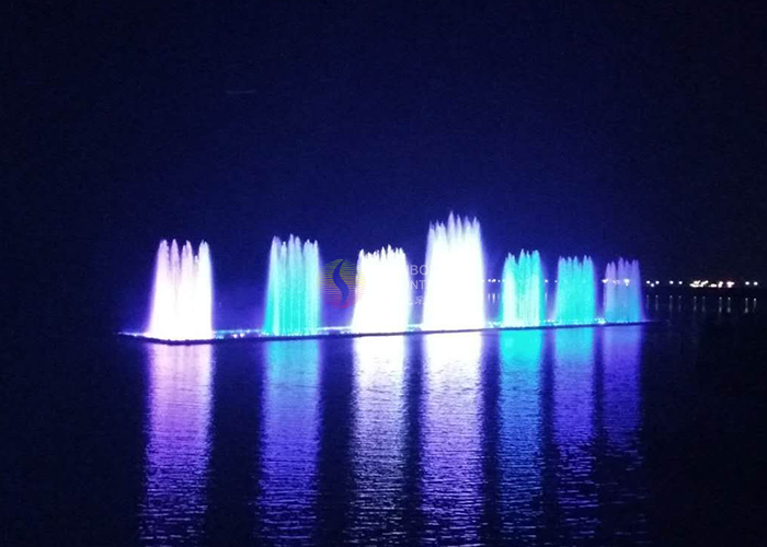 floating led fountain