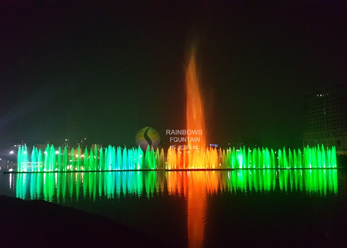 Китай Световое лазерное шоу и музыкальный фонтан, производитель