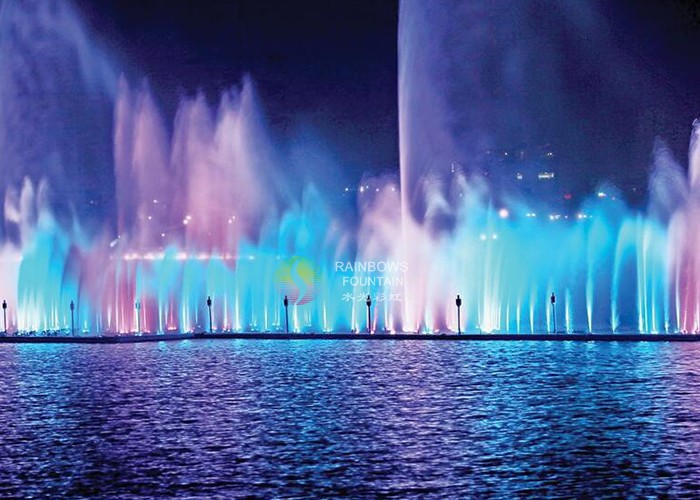 Esposizione della fontana di luce e di musica