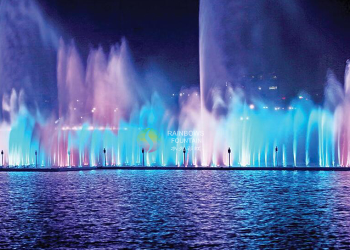 led water fountain