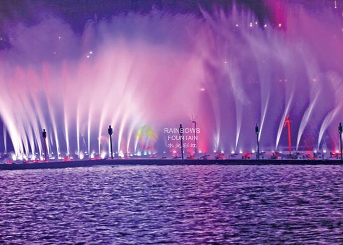 Китай Комплекты светодиодных фонтанов с плавающей водой, производитель
