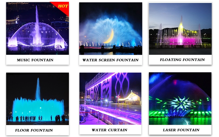 water fountain show