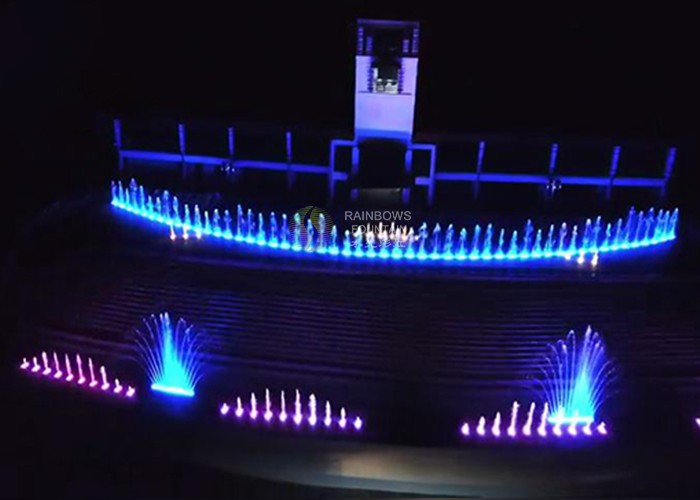 Китай Открытый музыкальный танцевальный фонтан с подсветкой, производитель