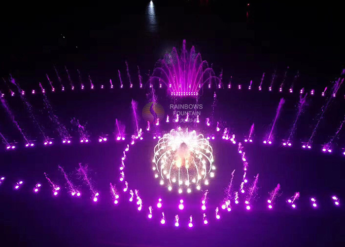 led water fountain