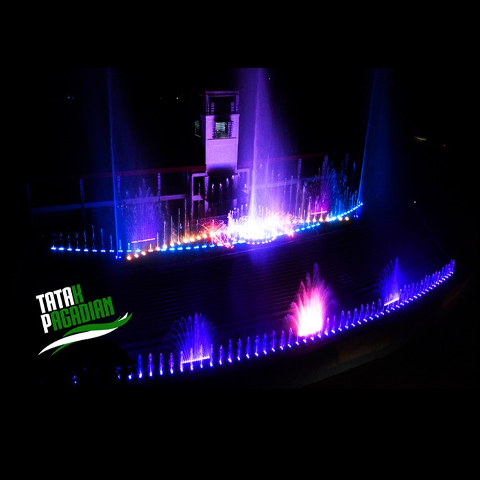 2018 Fontana della cascata delle Filippine Fontana di acqua di ballo di musica