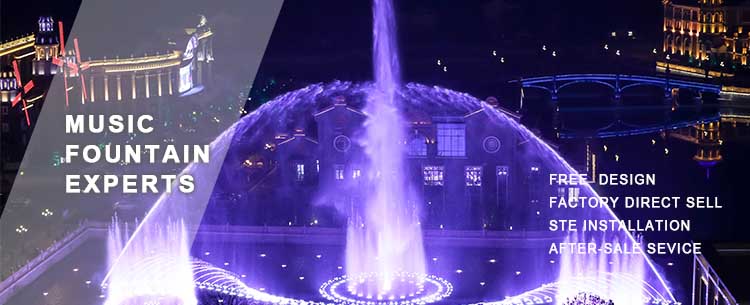 circle dancing fountains