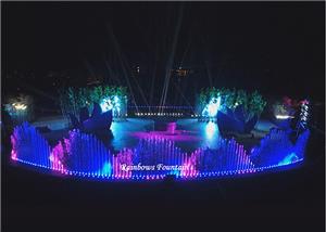 Guizhou Zhenfeng Açık Sahne Müzik Dans Akan Su Çeşmesi