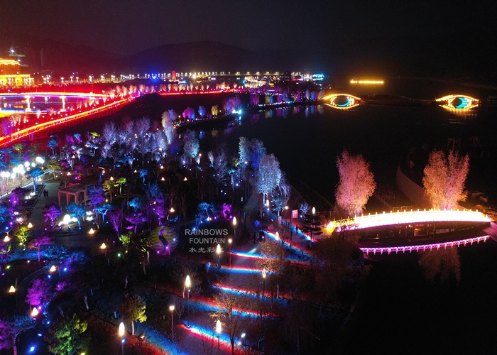 Китай Интерактивный дизайн паркового освещения, производитель