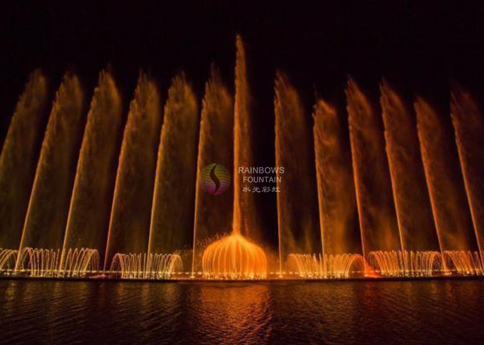Modern Programmable Large Pond Dancing Fountain