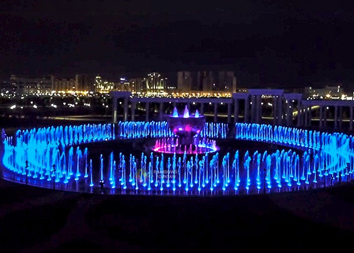 Circle Large Outdoor 3D Dancing Fountains