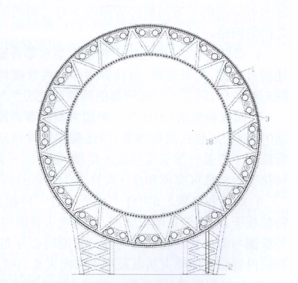 A Gigantic O Shape Fountain Show Auxiliary Pipping System Device Patent Certificate 1.png