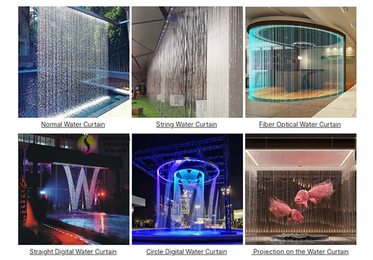 String Water Curtain