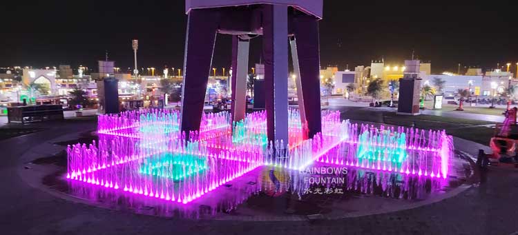 musical water fountain