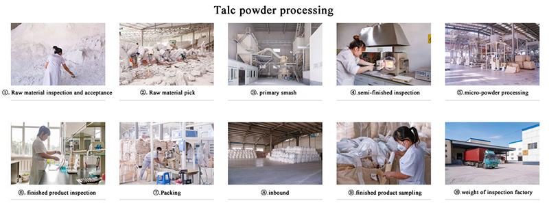 Production Process of Talc Powder
