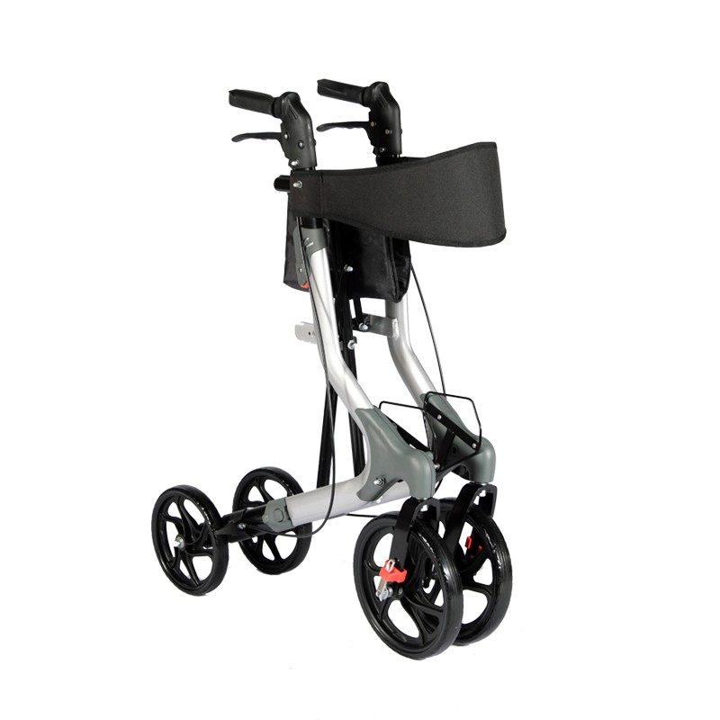 Lightweight Rollator With Backrest And Soft Seat