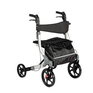 Lightweight Rollator With Backrest And Soft Seat
