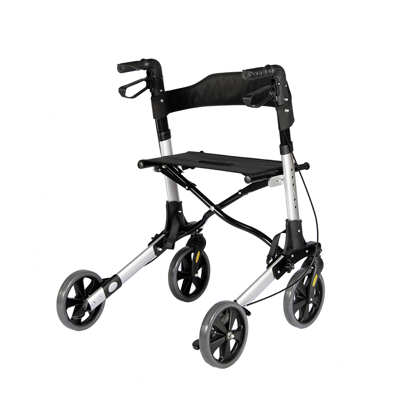 Rotatable wheel walker