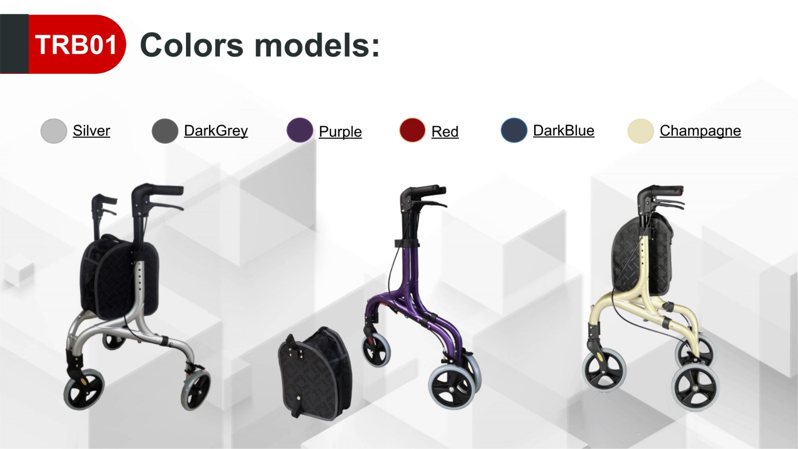 2019 Novo design Tri-walker TRB01