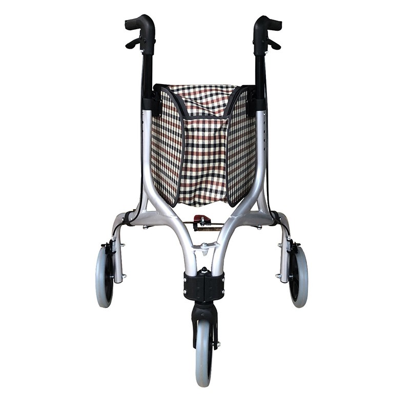 Supply Lightweight Rollator With Luxury Shopping Bag Factory Quotes OEM
