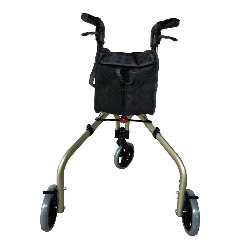 Supply Lightweight Rollator With Luxury Shopping Bag Factory Quotes OEM