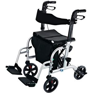 Fällbart fotstöd Rollator Walker