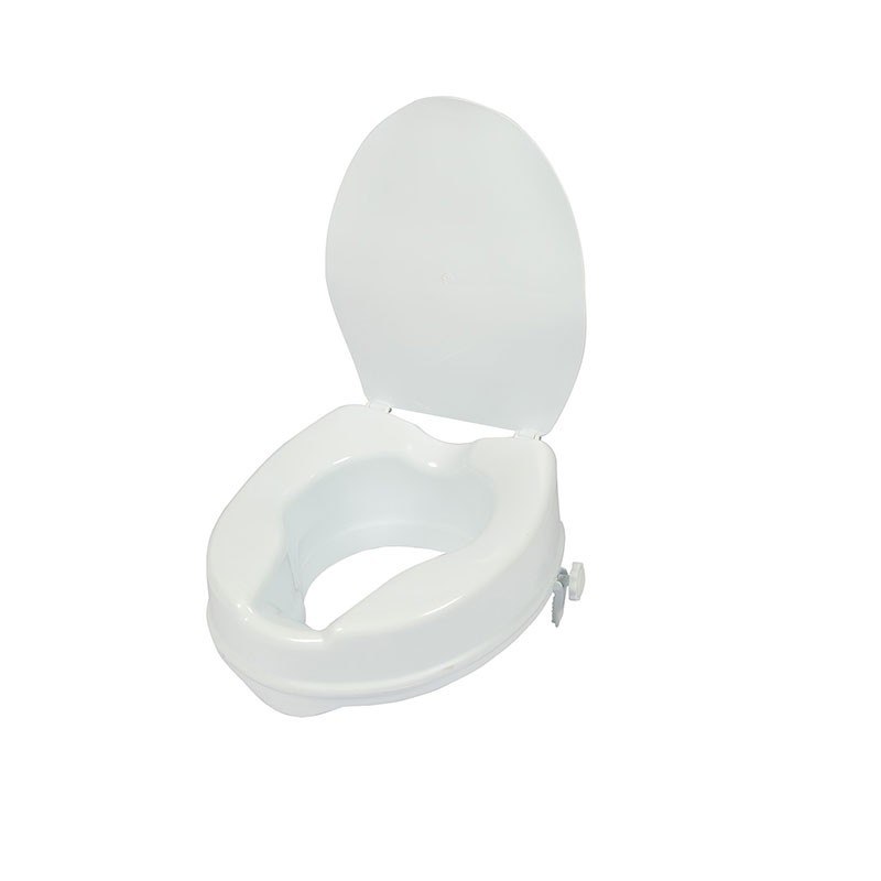 Medical Locking 4 Inch Toilet Seat With Lid