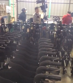 Rollator FOSHAN OSCAR w masowej produkcji