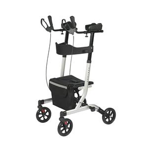 Ny produkt Upprätt Walker Rollator i aluminium Extra gångutrustning med armstöd