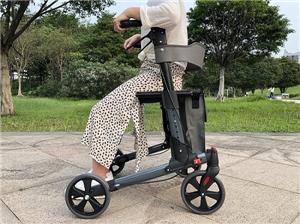 Popular and fashionable double folding rollator TRA03