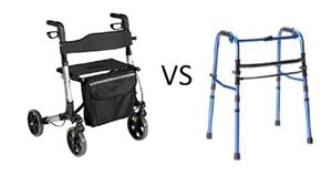 What is the Difference Between a Rollator and a Traditional Walker?