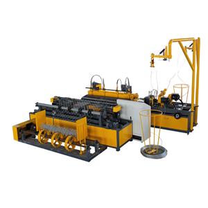 Double mould double wire fully Automatic Chain Link Fence Making Machine