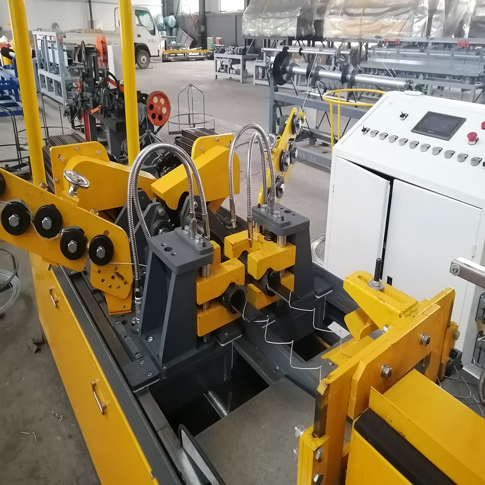 Double mould double wire fully Automatic Chain Link Fence Making Machine
